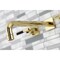 Kingston Brass KS6022CKL Wall Mount Tub Faucet, Polished Brass KS6022CKL - alternate 6